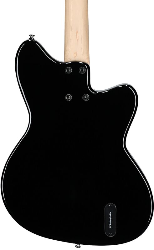 Ibanez Talman TMB100 Electric Bass, Left-Handed, Black, Body Straight Back