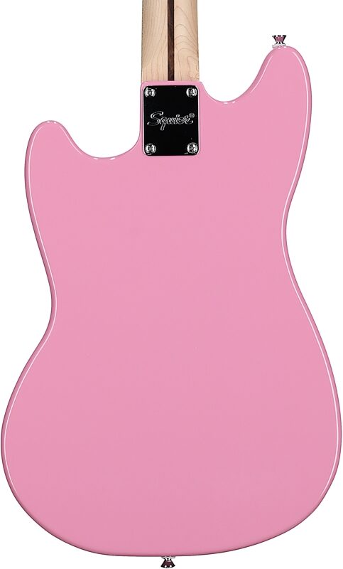 Squier Sonic Mustang HH Electric Guitar, Maple Fingerboard, Flash Pink, Body Straight Back