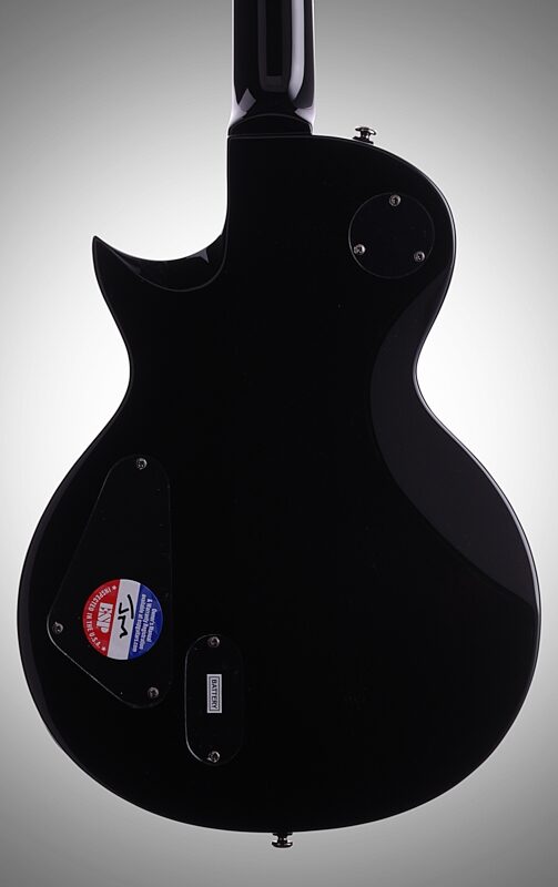ESP LTD EC-401 Electric Guitar, Black, Body Straight Back