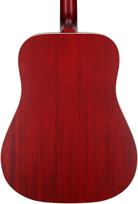 Gibson Hummingbird Special Acoustic-Electric Guitar (with Case), Vintage Cherry Sunburst, Body Straight Back