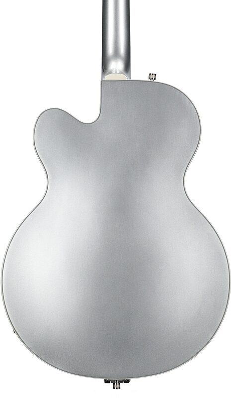 Gretsch G5420T Electromatic Hollowbody Electric Guitar, Airline Silver, Body Straight Back