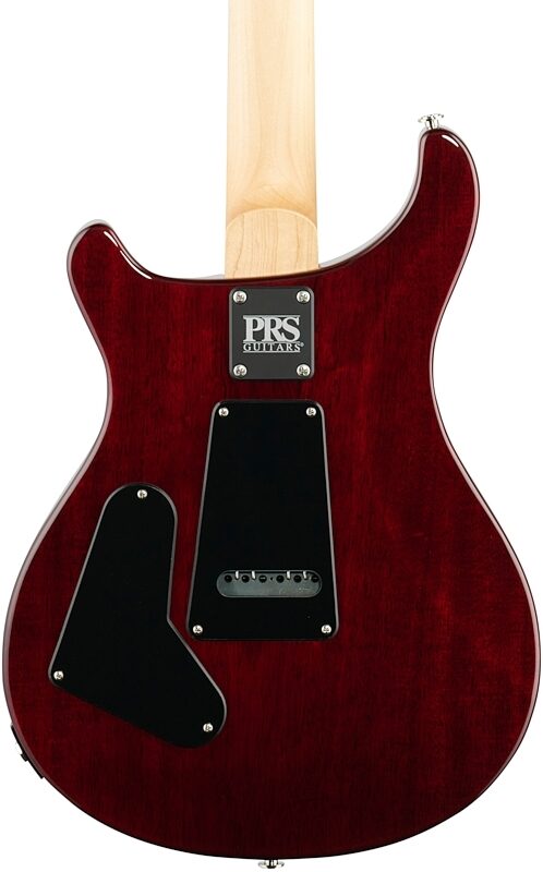 PRS Paul Reed Smith CE24 Electric Guitar (with Gig Bag), Fire Red Burst, Body Straight Back