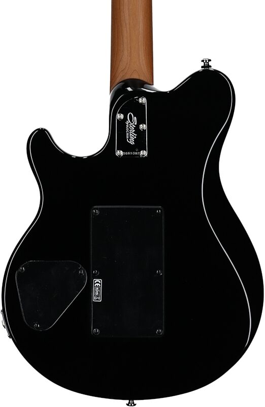 Sterling by Music Man Axis AX50QM Electric Guitar, Lava Burst, Body Straight Back