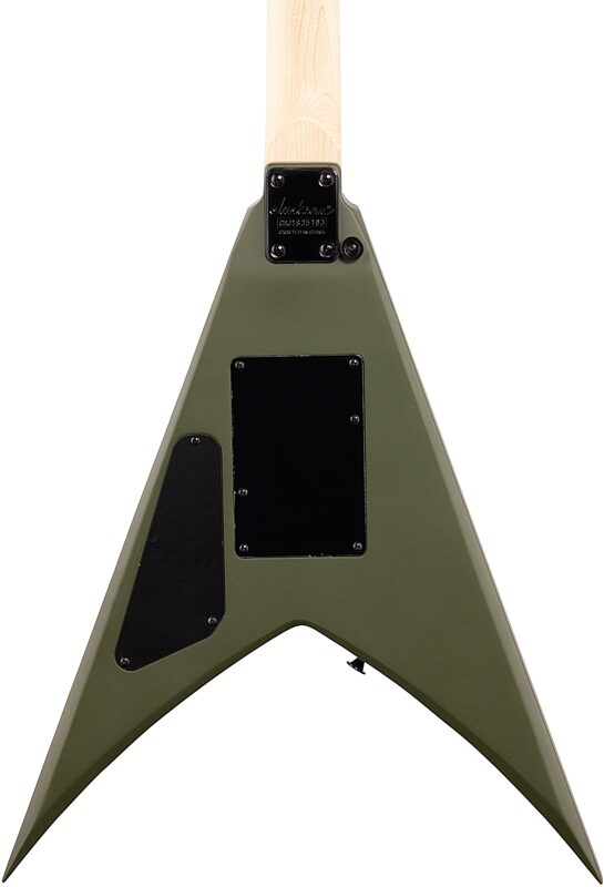Jackson JS Series King V JS32 Electric Guitar, Amaranth Fingerboard, Matte Army Drab, Body Straight Back