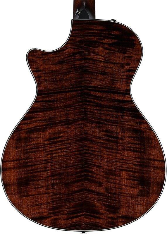 Taylor 612ce 12-Fret V Class Grand Concert Acoustic-Electric Guitar, New, Body Straight Back