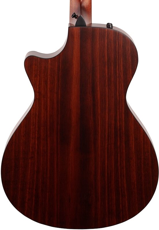 Taylor 322ce Grand Concert Acoustic-Electric Guitar, Shaded Edge Burst, Body Straight Back