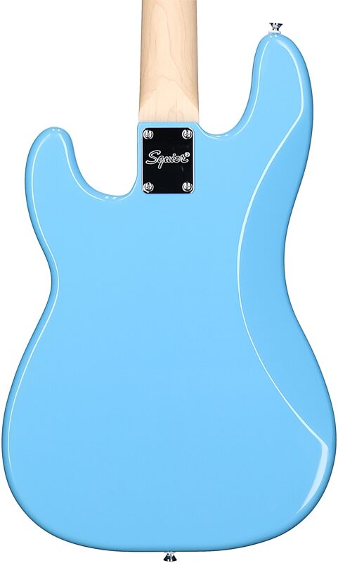 Squier Sonic Precision Bass Guitar, California Blue, Body Straight Back