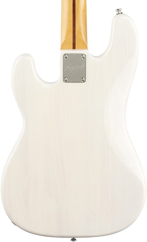 Squier Classic Vibe '50s Precision Electric Bass, with Maple Fingerboard, White Blonde, Body Straight Back