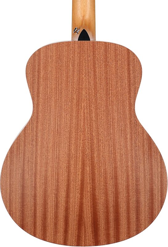 Taylor GS Mini V2 Sapele Acoustic Guitar, (with Gig Bag), Natural, Body Straight Back