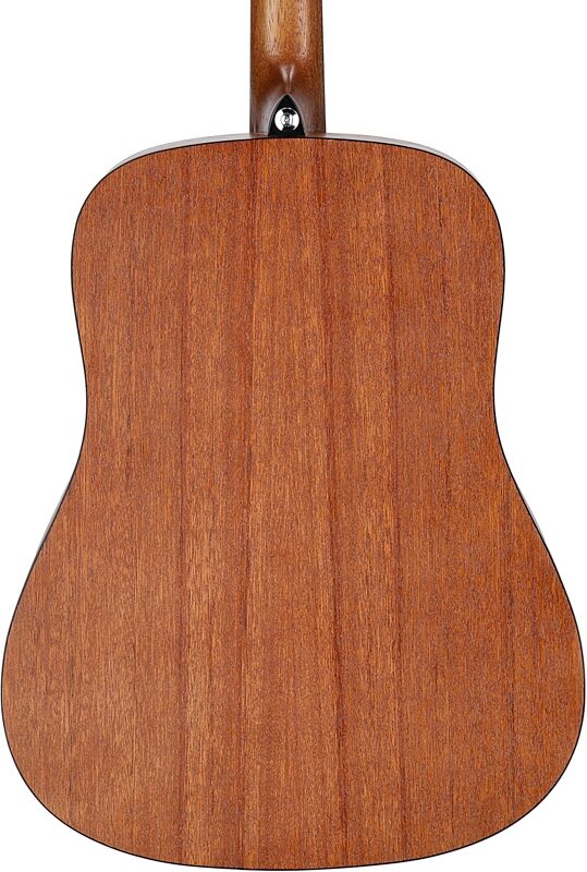 Ibanez PF54 Acoustic Guitar, Open Pore Natural, Body Straight Back