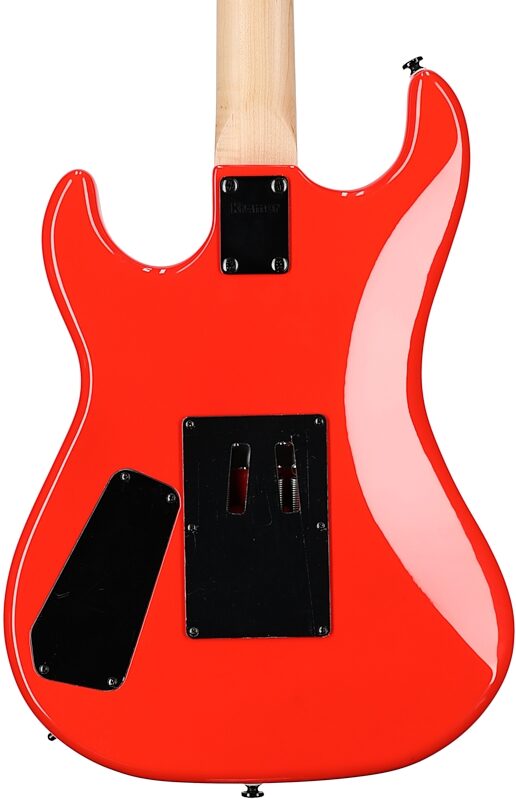 Kramer Baretta Graphics Electric Guitar (with EVH D-Tuna and Gig Bag), Danger Zone, Custom Graphics, Body Straight Back