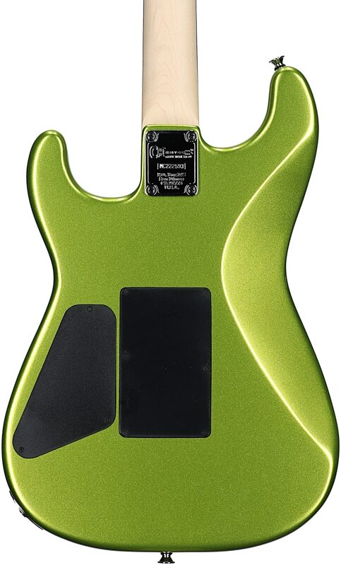 Charvel Pro-Mod San Dimas SD1 HH FR Electric Guitar, Lime Metallic, Body Straight Back