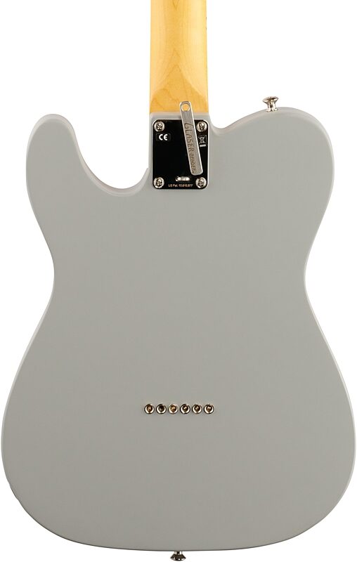 Fender Brent Mason Telecaster Electric Guitar, Maple Fingerboard (with Case), Primer Gray, Body Straight Back