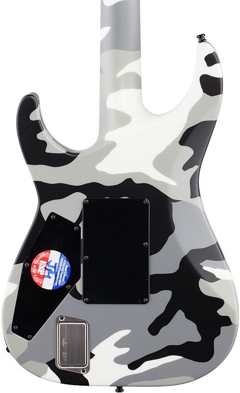 ESP E-II MIINT Electric Guitar (with Case), Urban Camo, Body Straight Back