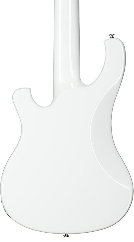 Schecter Stargazer 12 Electric Bass, 12-String, Gloss White, Body Straight Back