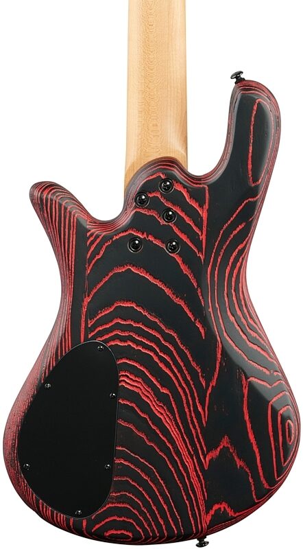 Spector NS Pulse 5-String Bass, Cinder Red, Body Straight Back