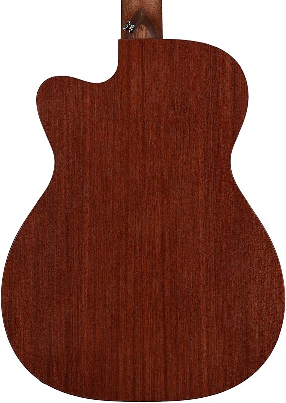 Martin 000CJR-10E Acoustic-Electric Bass (with Gig Bag), Natural, Body Straight Back