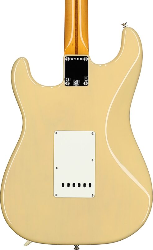 Fender American Vintage II 1957 Stratocaster Electric Guitar, with Maple Fingerboard (and Case), Vintage Blonde, Body Straight Back