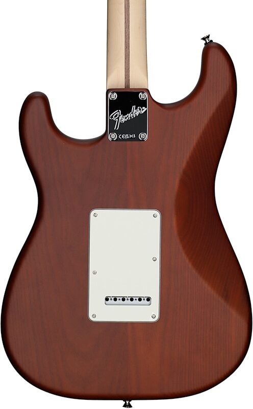 Fender Limited Edition American Performer Timber Stratocaster Electric Guitar, with Rosewood Fingerboard, Sassafras Mocha, Body Straight Back