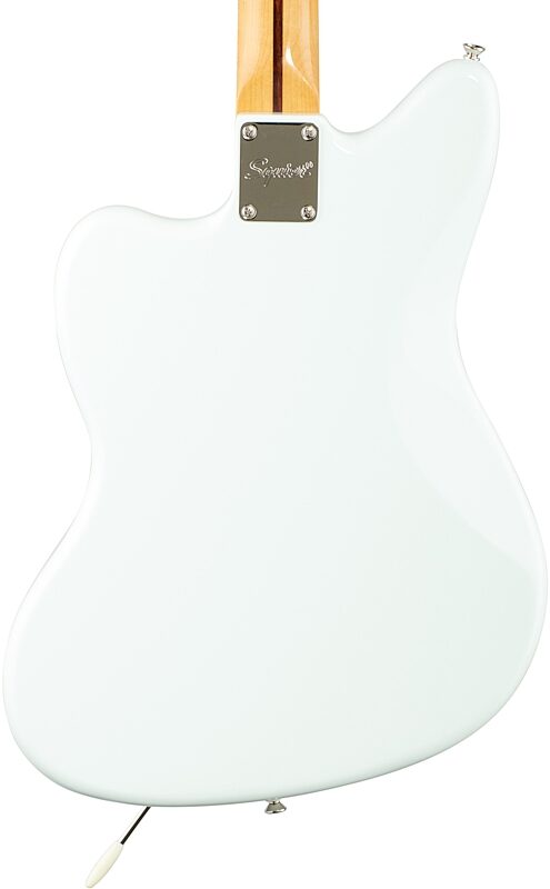 Squier Classic Vibe '60s Jazzmaster Electric Guitar, with Laurel Fingerboard, Sonic Blue, Body Straight Back