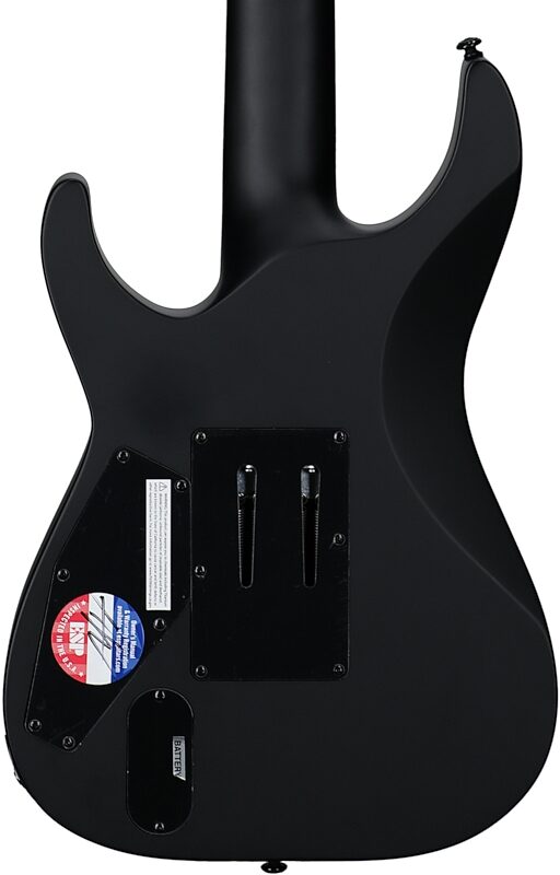 ESP LTD M-1007 Baritone Electric Guitar, New, Body Straight Back