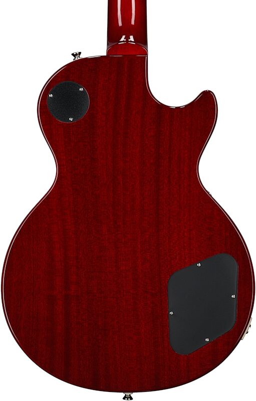 Epiphone Les Paul Standard 50s Electric Guitar, Left-Handed, Heritage Cherry Sunburst, Body Straight Back