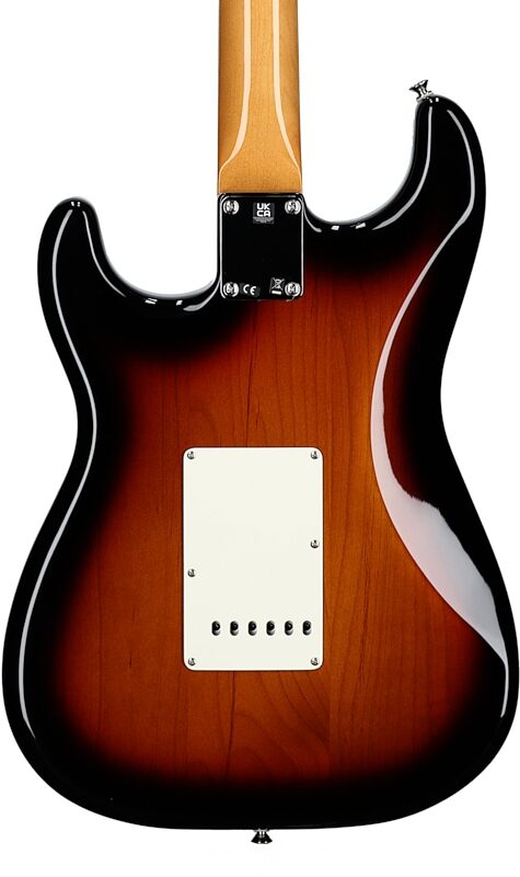 Fender Vintera II '60s Stratocaster Electric Guitar, Rosewood Fingerboard (with Gig Bag), 3-Color Sunburst, Body Straight Back