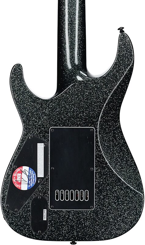 ESP LTD Deluxe M-1007 Baritone EverTune Electric Guitar, 7-String, Granite Sparkle, Body Straight Back