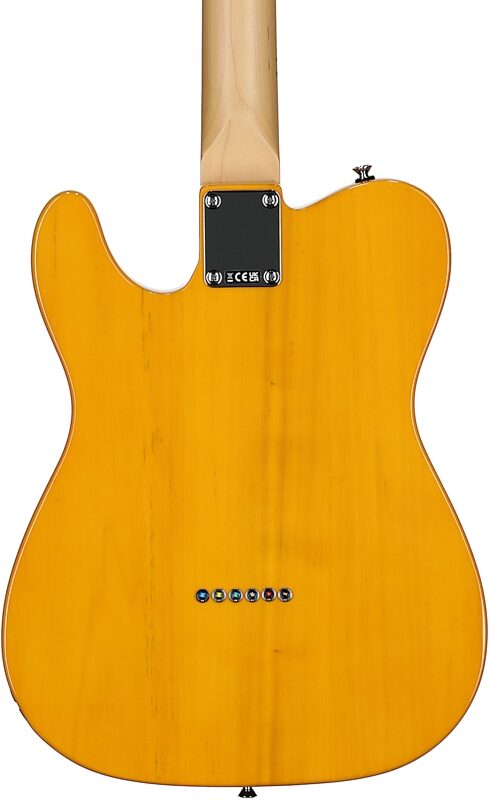 Fender Standard Telecaster Electric Guitar, Maple Fingerboard, Butterscotch Blonde, Body Straight Back