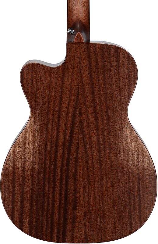 Martin 000C Jr E StreetMaster Acoustic-Electric Guitar (with Gig Bag), New, Body Straight Back
