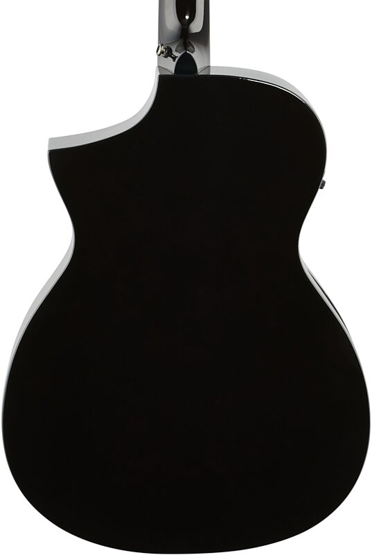 Michael Kelly Forte Port X Acoustic-Electric Guitar, Partial Eclipse, Body Straight Back