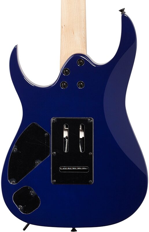 Ibanez GRGA120QA Gio Electric Guitar, Transparent Blue Burst, Body Straight Back