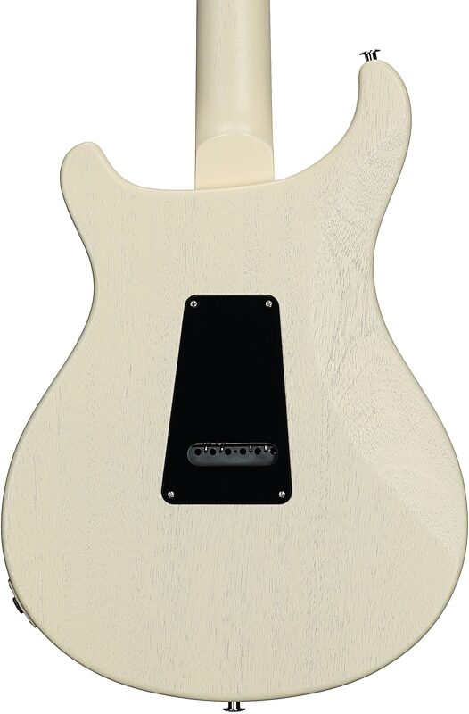 PRS Paul Reed Smith S2 Standard 24 Satin Pattern Thin Electric Guitar (with Gig Bag), Antique White, Body Straight Back