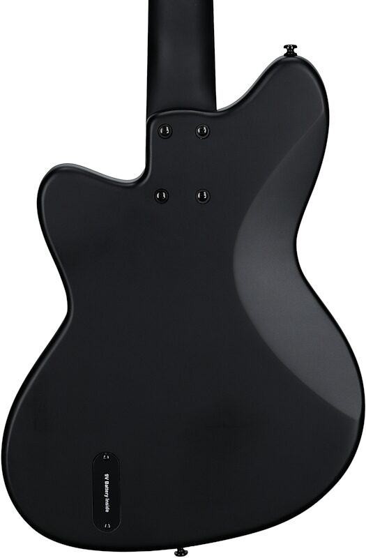 Ibanez TMB425B Talman Electric Bass, Black Flat, Body Straight Back