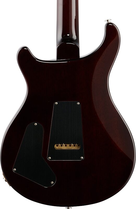 PRS Paul Reed Smith Studio Electric Guitar (with Case), Black Gold Burst, Body Straight Back