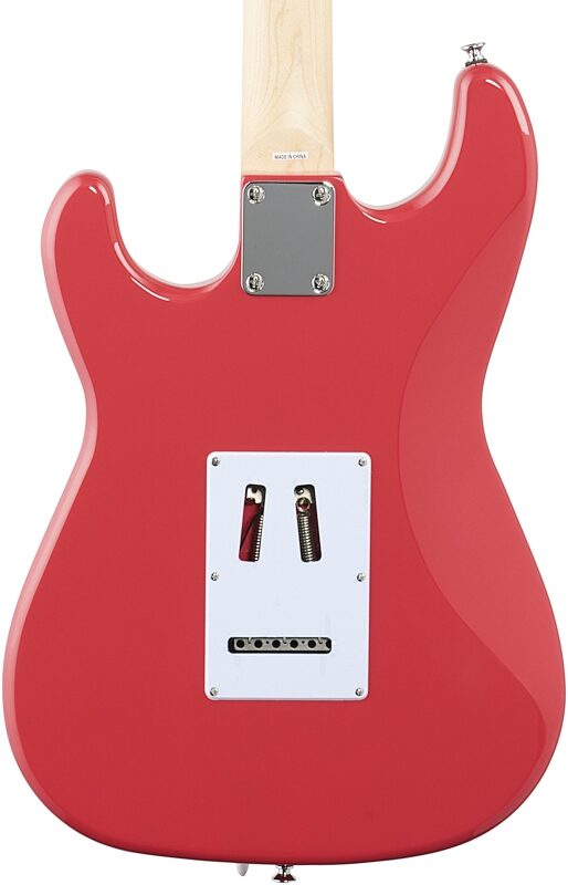 Kramer Focus VT-211S Electric Guitar, Ruby Red, Body Straight Back
