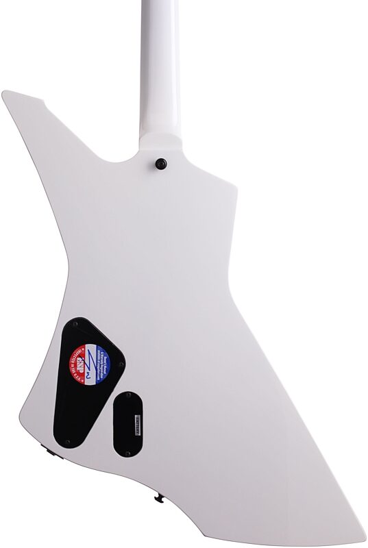ESP LTD James Hetfield Snakebyte Electric Guitar (with Case), Snow White, Body Straight Back