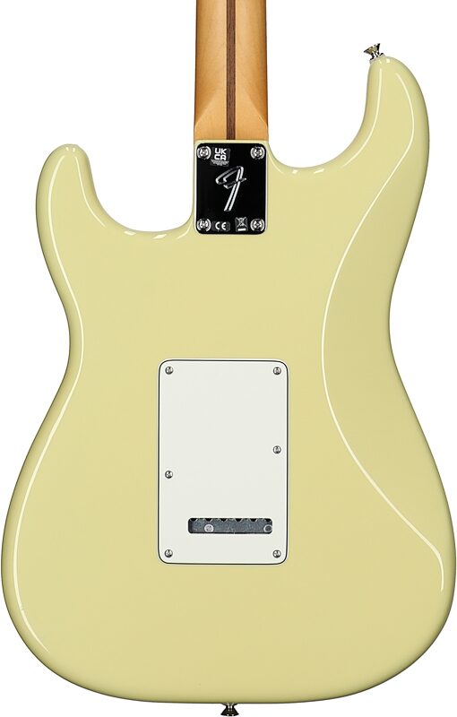 Fender Player II Stratocaster HSS Electric Guitar, with Maple Fingerboard, Hialeah Yellow, USED, Scratch and Dent, Body Straight Back