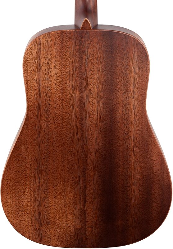 Martin D-15M StreetMaster Acoustic Guitar, Left-Handed (with Gig Bag), Mahogany Burst, Body Straight Back