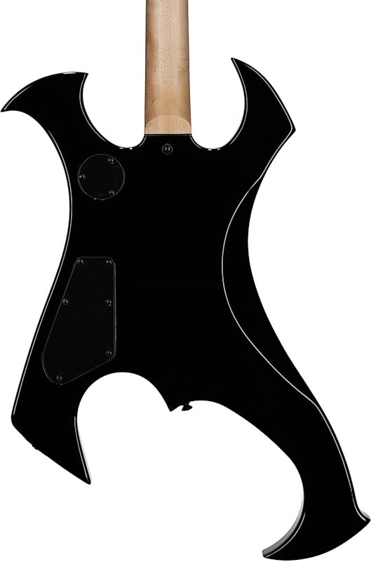Wylde Audio Berzerker Raw Top Electric Guitar, Blood Skulls, Body Straight Back