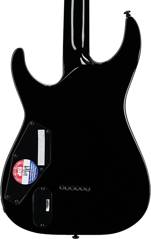 ESP LTD MH-1000NT Electric Guitar, Charcoal Burst, Body Straight Back