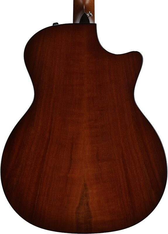Taylor 514ce Grand Auditorium Acoustic-Electric Guitar, Left-Handed (with Case), Urban Ironbark, Body Straight Back