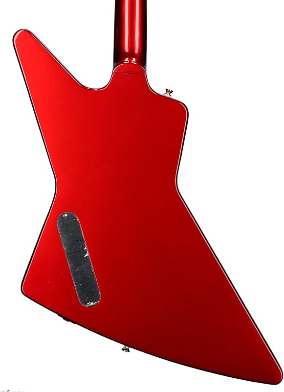 Epiphone Exclusive Explorer Electric Guitar, Ruby Red , Body Straight Back