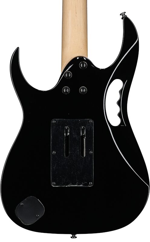 Ibanez Steve Vai JEM Junior Electric Guitar, Black, Body Straight Back