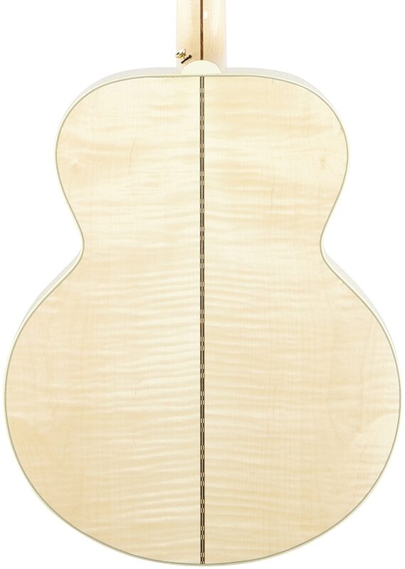 Gibson SJ-200 Original Jumbo Acoustic-Electric Guitar (with Case), Antique Natural, Body Straight Back