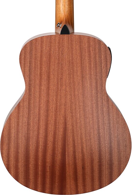 Taylor GS Mini-e Acoustic-Electric Bass (with Hard Bag), Natural, Body Straight Back