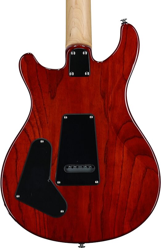 PRS Paul Reed Smith SE Swamp Ash Special Electric Guitar (with Gig Bag), Vintage Sunburst, Body Straight Back