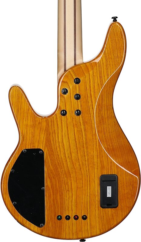 Michael Kelly Pinnacle 4 Electric Bass, Natural Burl, Body Straight Back