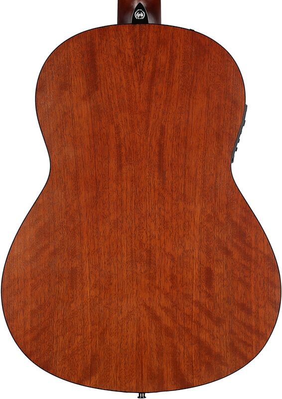 Yamaha CGX122MC Cedar Top Classical Acoustic-Electric Guitar, Natural, Body Straight Back