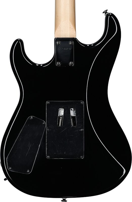 Kramer Baretta Custom Graphics Electric Guitar (with EVH D-Tuna and Gig Bag), Feral Cat, Custom Graphics, Body Straight Back